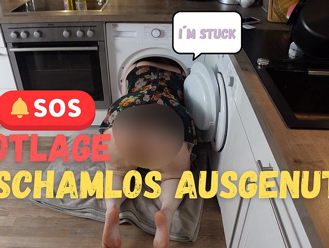 Mascha Mangold's Porno Video: ICH STECKE FEST!! – Nachbar nutzt NOTLAGE sc**mlos aus